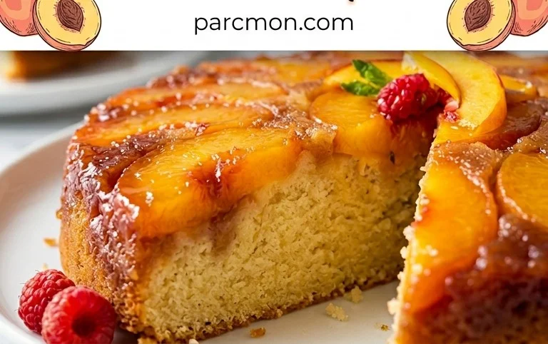 Peach Upside-Down Cake Recipe