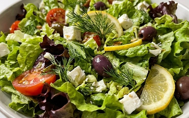 Maroulosalata (Greek Lettuce Salad)