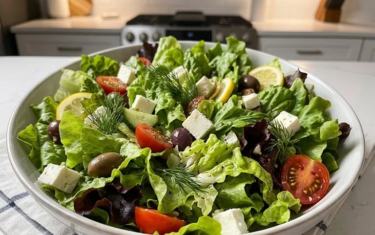 Maroulosalata (Greek Lettuce Salad)