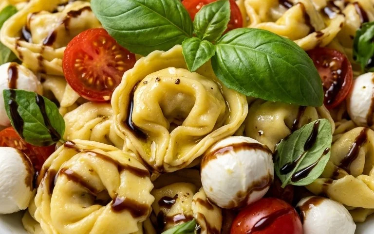 Tortellini Caprese Salad
