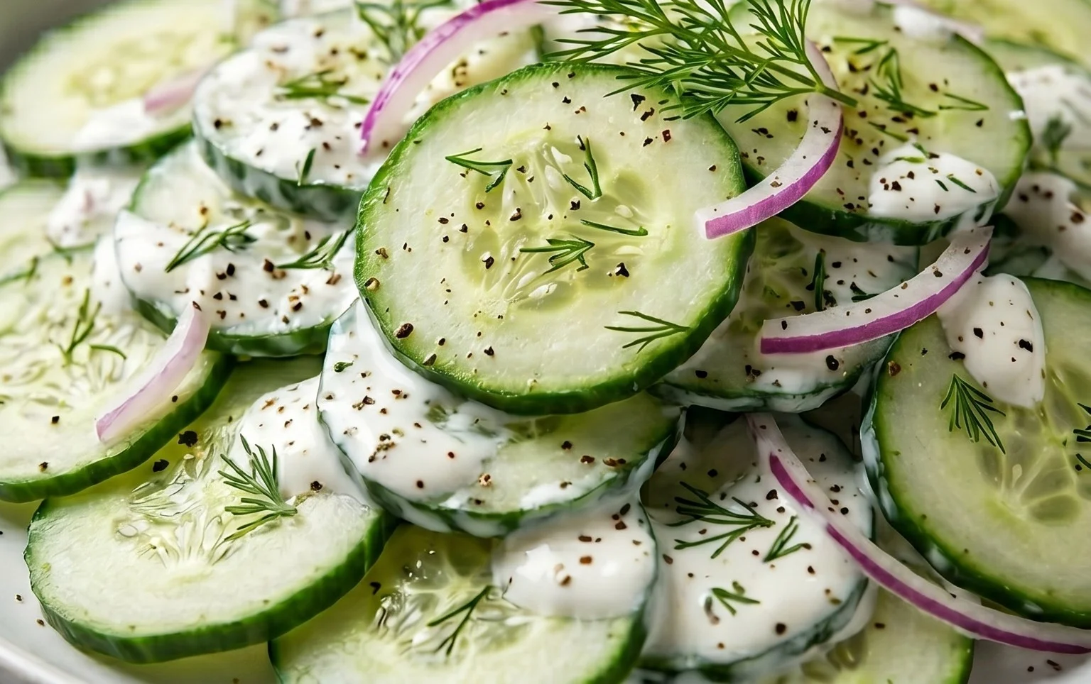 Polish Cucumber Salad