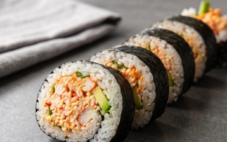 Kani Sushi (Spicy Crab Roll)