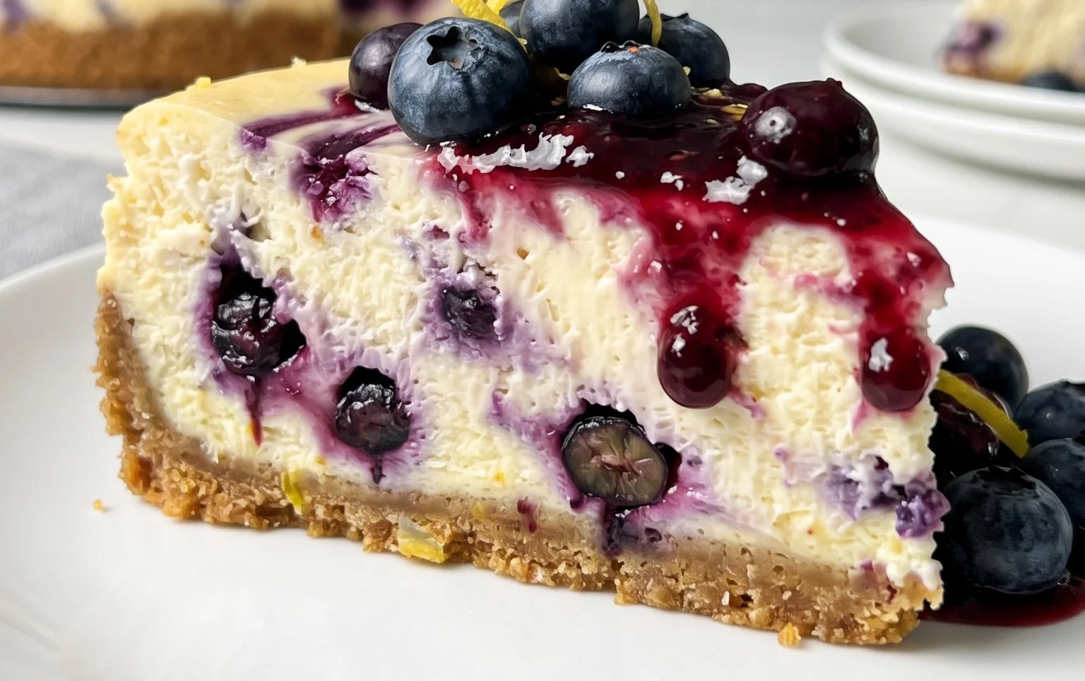 Lemon Blueberry Cheesecake