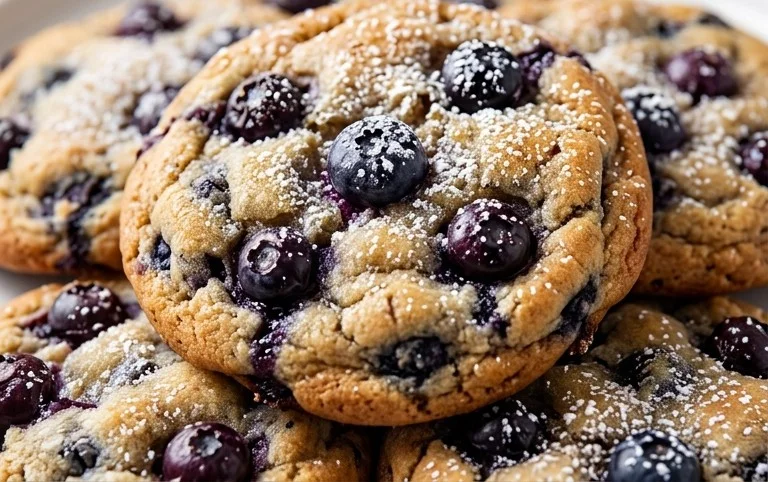 Best Ever Blueberry Cookies