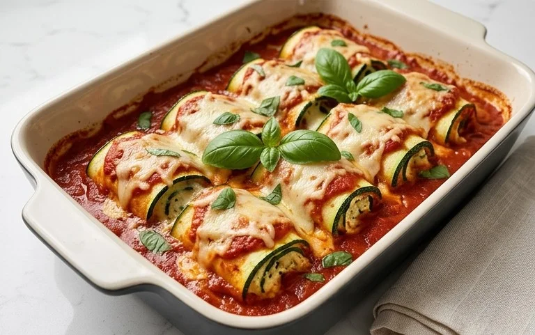 Vegan Zucchini Rollatini