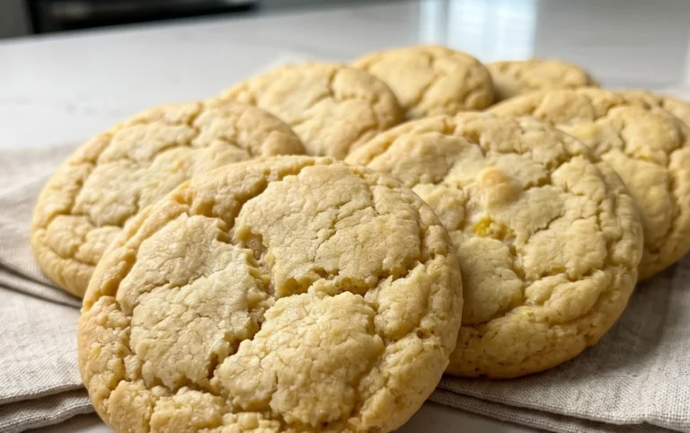 Soft & Chewy Lemon Cookies