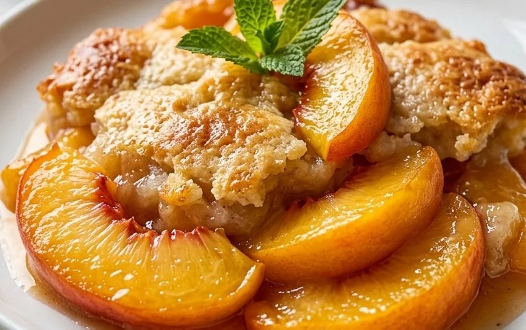Fresh Peach Cobbler