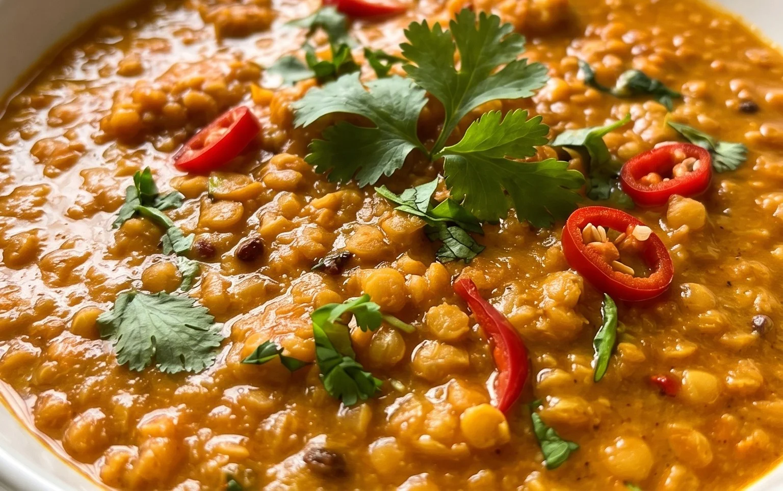 Spicy Red Lentil Curry