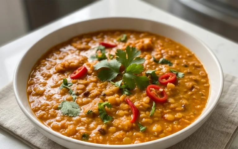 Spicy Red Lentil Curry