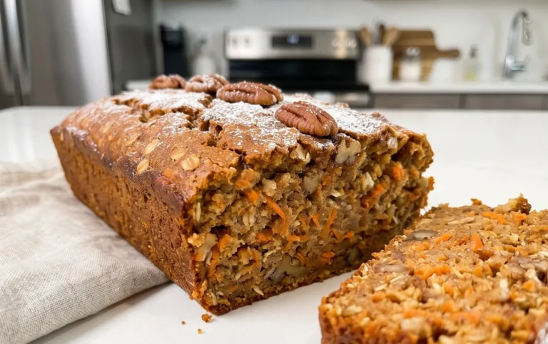 Easy Flourless Oatmeal Carrot Cake Recipe