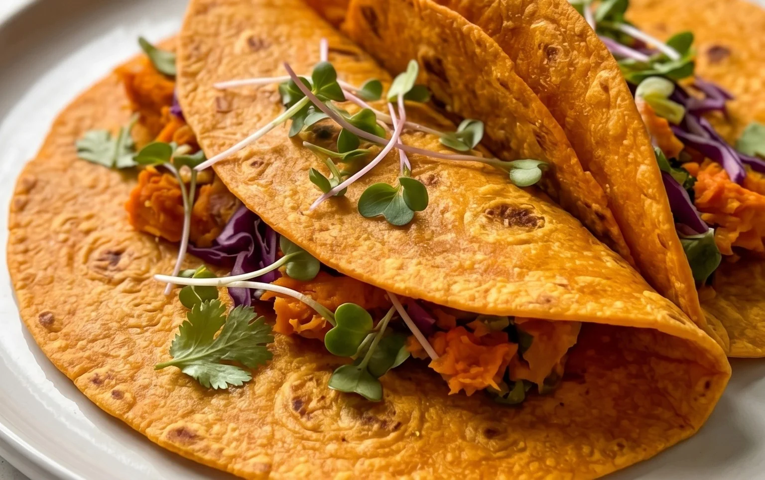 Sweet Potato Tortillas (Gluten-Free Vegan Wraps)