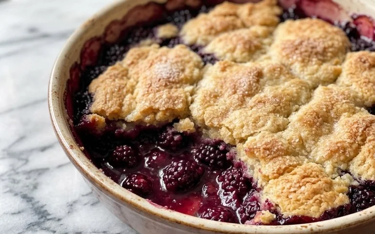 The Pioneer Women's Blackberry Cobbler