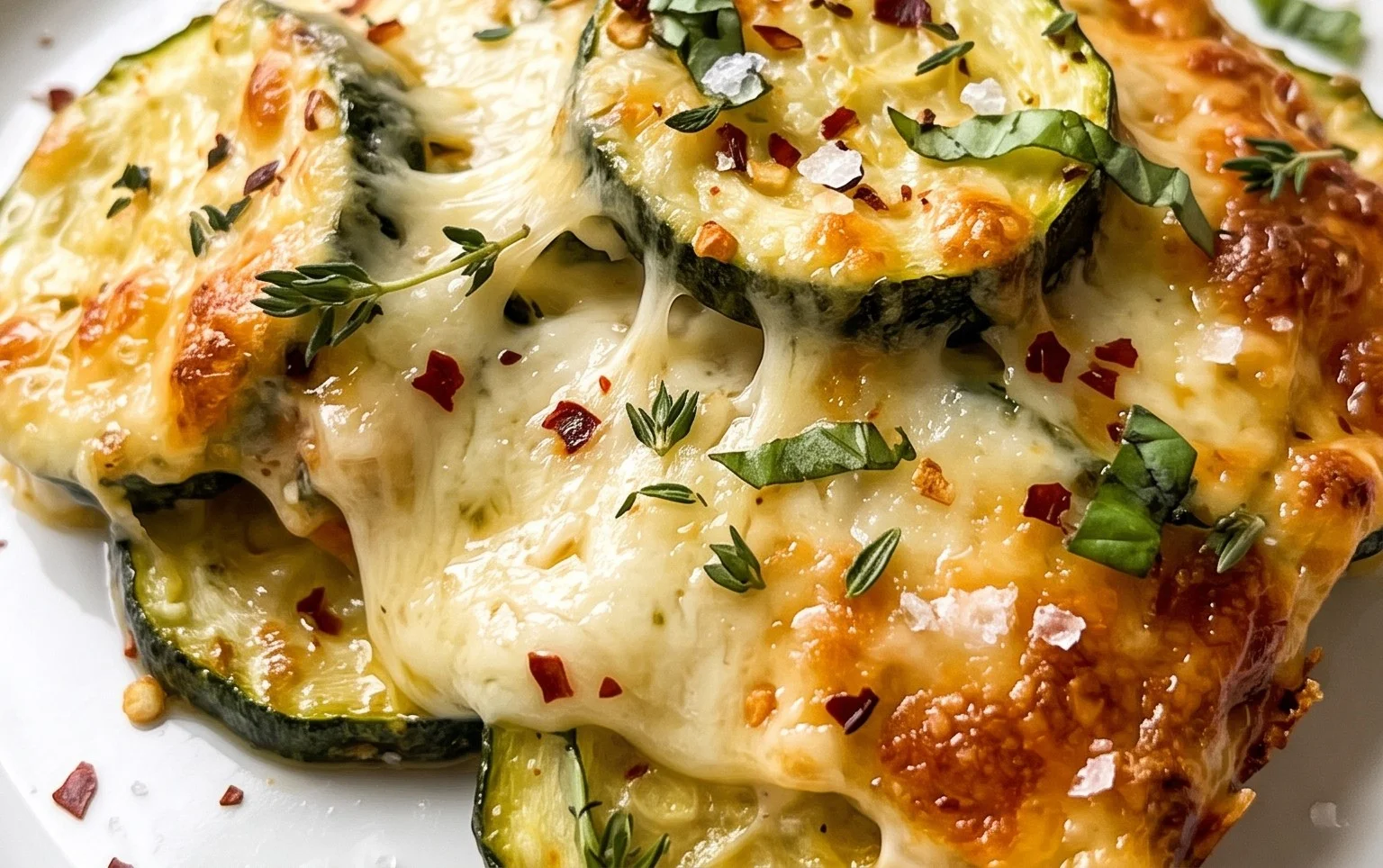 Baked Zucchini and Cheese