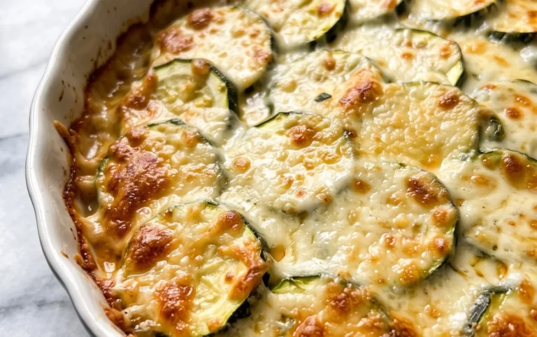 Baked Zucchini and Cheese