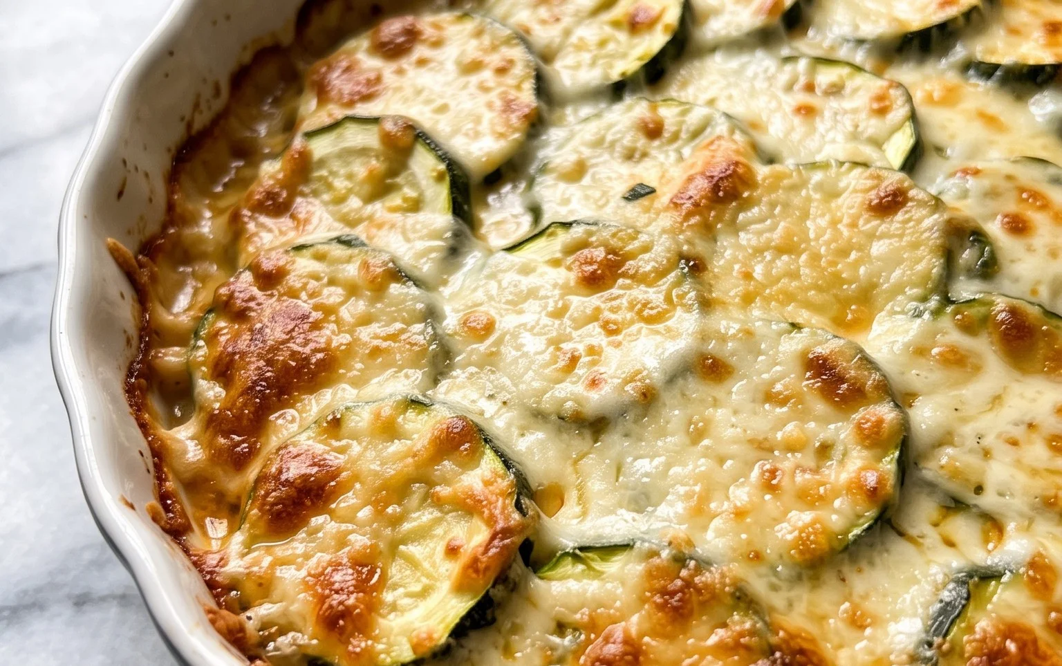 Baked Zucchini and Cheese