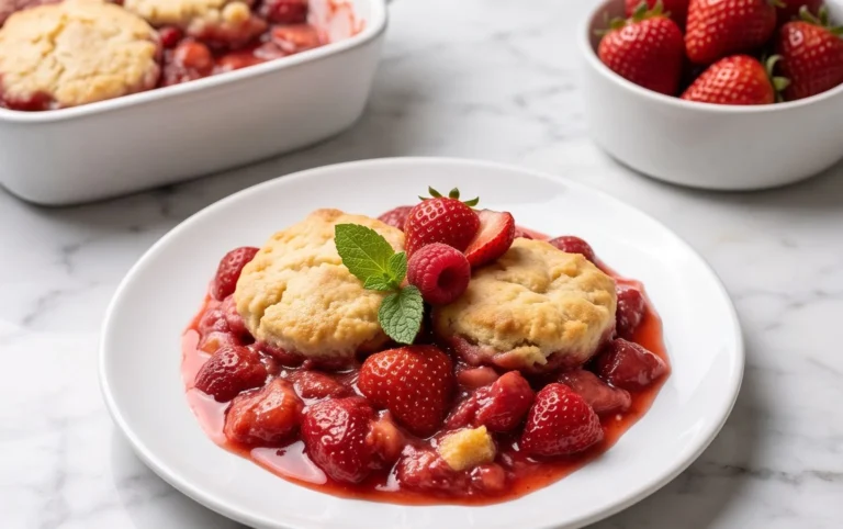 Strawberry Cobbler