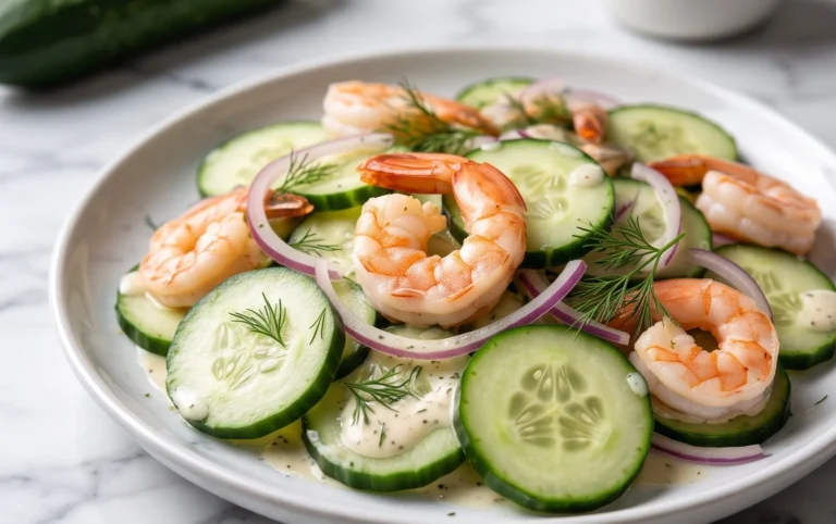 Cucumber Shrimp Salad