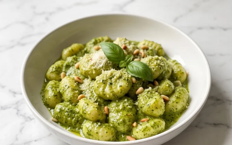 Creamy Pesto Gnocchi
