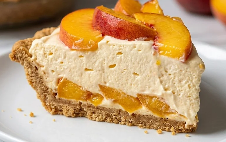 Peach Chiffon Pie