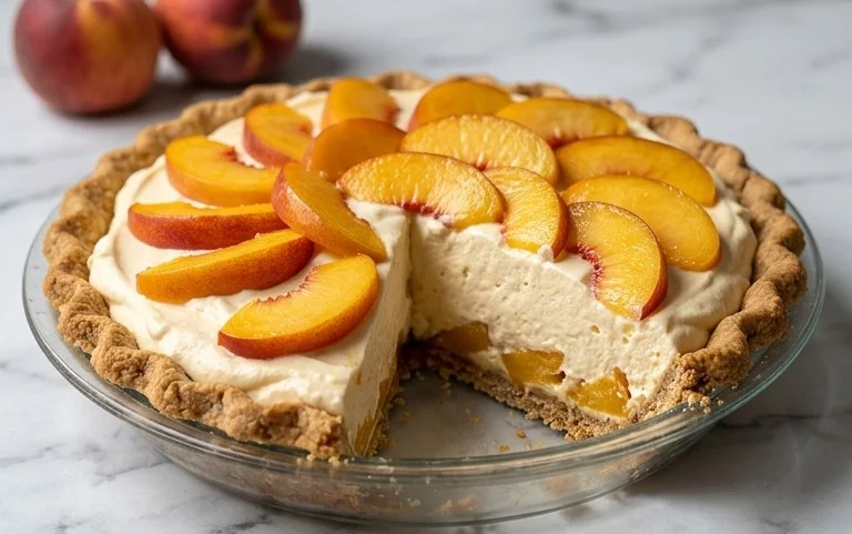 Peach Chiffon Pie