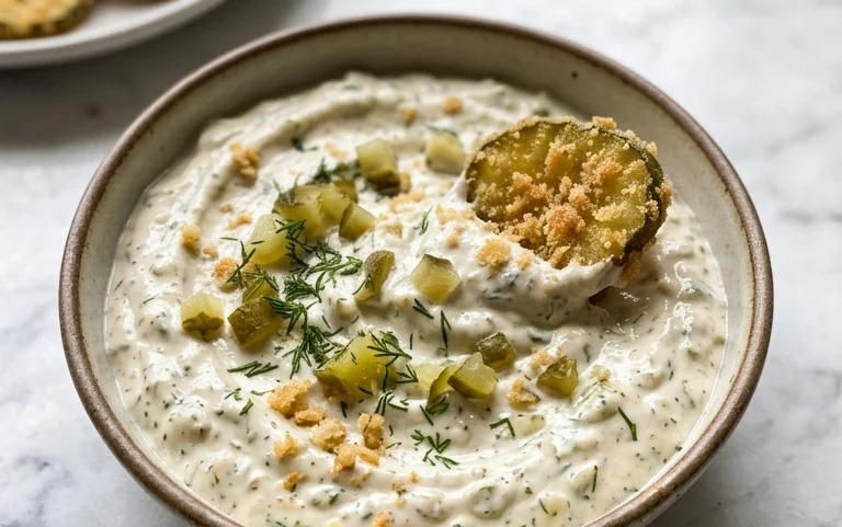Easy Fried Pickle Dip (Dairy-Free Option)