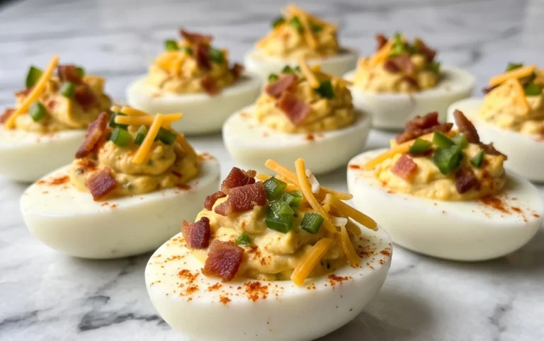 Jalapeno Popper Deviled Eggs