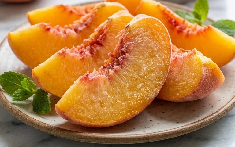 Freezing Peaches, How to Easily Freeze Peaches