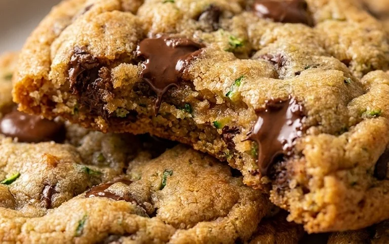 Zucchini Chocolate Chip Cookies