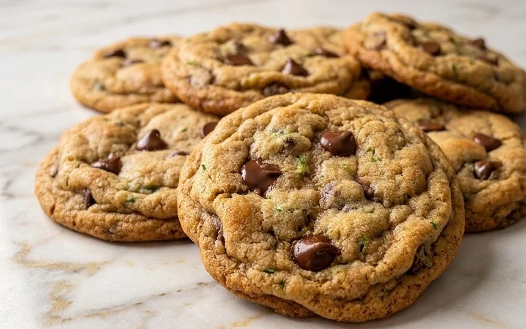 Zucchini Chocolate Chip Cookies