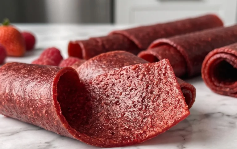 Homemade Fruit Leather Recipe