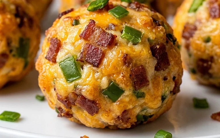 Beef Bacon Jalapeño Popper Cheese Balls