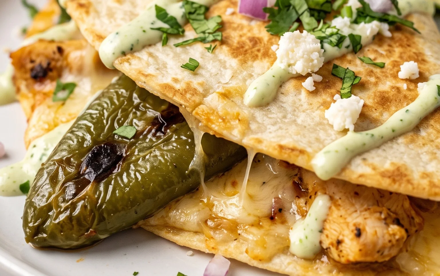 Chile Relleno Quesadilla