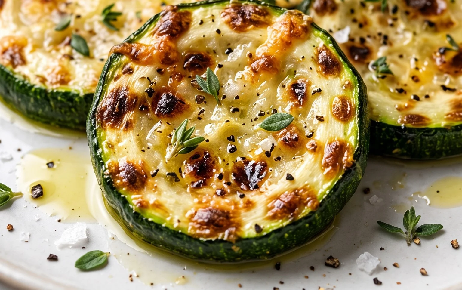 Grilled Zucchini with Parmesan