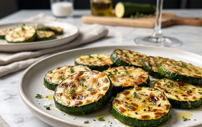 Grilled Zucchini with Parmesan