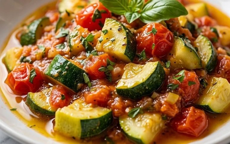 Simple Fresh Zucchini Pasta Sauce