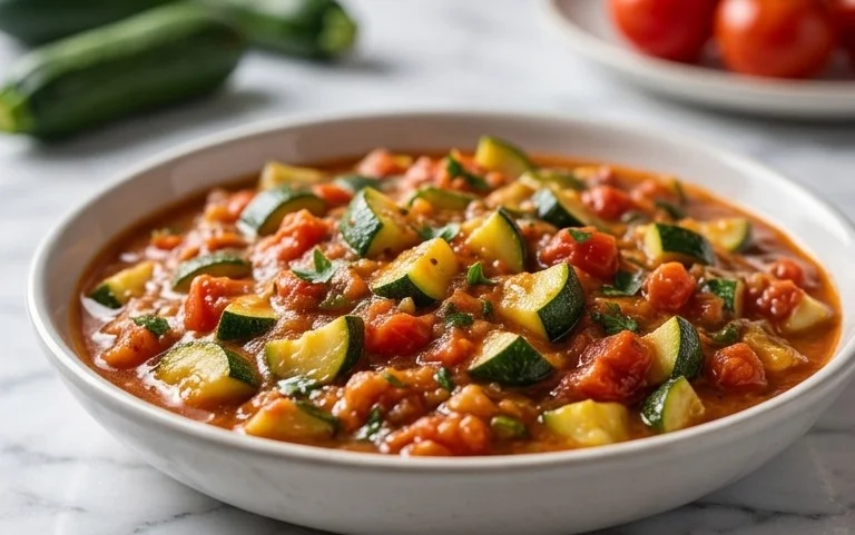 Simple Fresh Zucchini Pasta Sauce