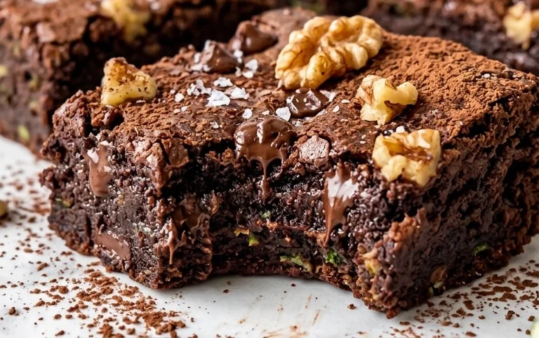 Chocolate Zucchini Brownies Recipe