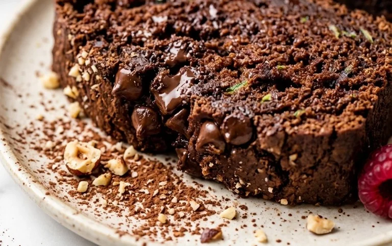 Double Dark Chocolate Zucchini Bread