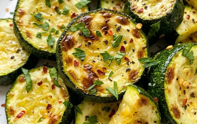 Simple Herb-Infused Roasted Zucchini Recipe